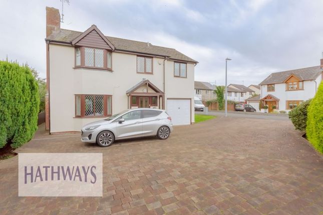 Thumbnail Detached house for sale in Cambria Close, Caerleon, Newport