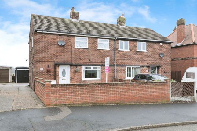 Semi-detached house for sale in Rogers Avenue, Creswell, Worksop