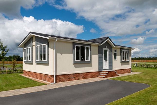 Thumbnail Property for sale in The Meadow, Mount Pleasant Residential Park, Goostrey, Crewe