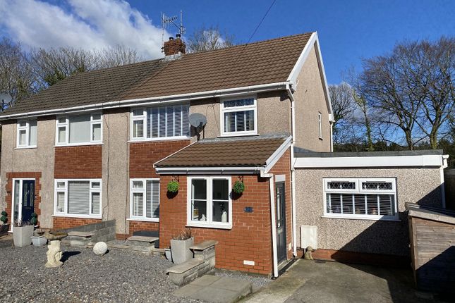 Thumbnail Semi-detached house for sale in Y Gwernydd, Glais, Swansea, City And County Of Swansea.