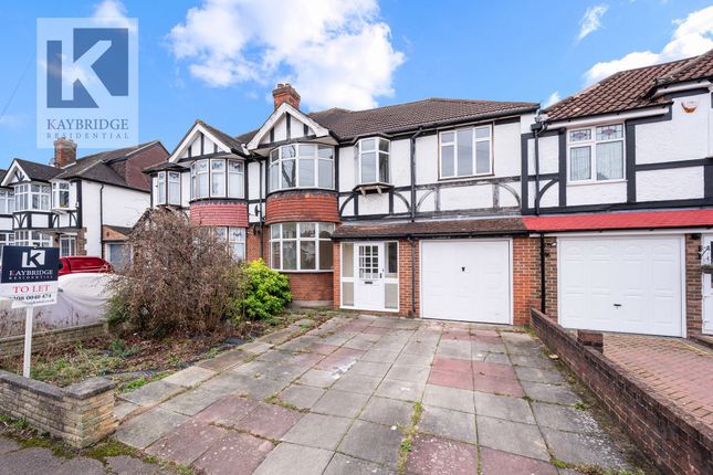 Semi-detached house to rent in Stoneleigh Avenue, Worcester Park