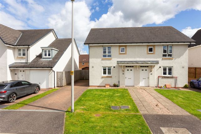 Thumbnail Semi-detached house for sale in Lang Drive, Inchcross, Bathgate