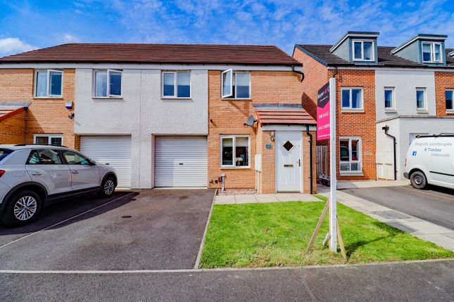 Thumbnail Semi-detached house for sale in Harwood Court, Whitewater Glade, Stockton-On-Tees