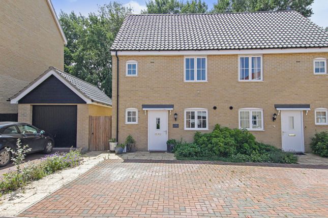 Semi-detached house for sale in Morello Chase, Ely