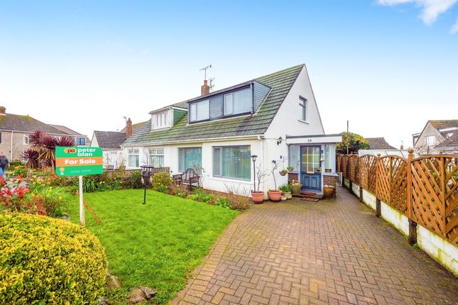 Thumbnail Semi-detached bungalow for sale in Nailsea Court, Sully, Penarth