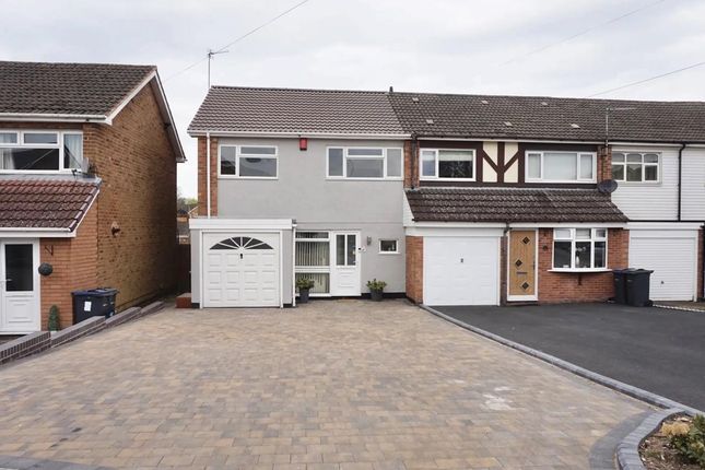 Thumbnail End terrace house to rent in Chesterfield Close, Northfield, Birmingham