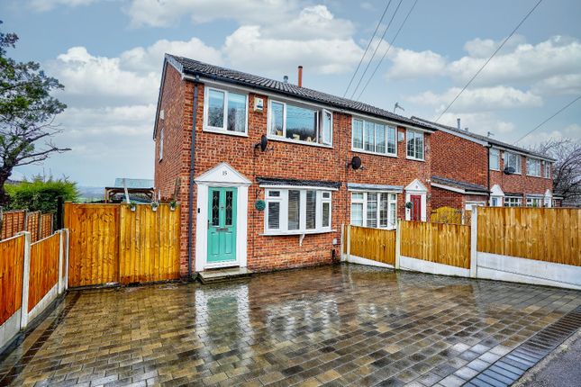 Thumbnail Semi-detached house for sale in Airedale Gardens, Rodley, Leeds, West Yorkshire