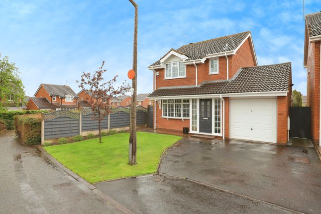Thumbnail Detached house for sale in Butterfield Close, Perton, Wolverhampton, Staffordshire