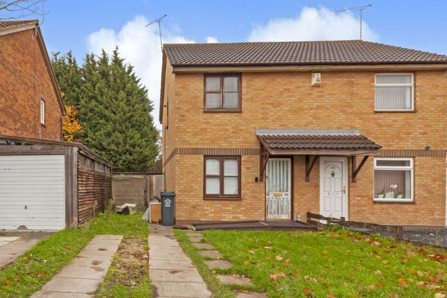 Thumbnail Semi-detached house for sale in Trevino Drive, Rushey Mead, Leicester