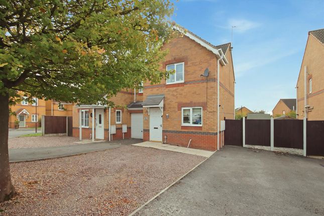 2-bed semi-detached on 21, Linnet Way, Chesterfield, £159,950