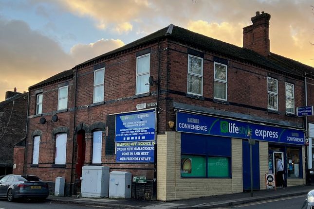 Thumbnail Commercial property for sale in 523 &amp; 523A Etruria Road, Basford, Stoke-On-Trent