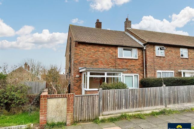Thumbnail End terrace house for sale in Meadowlands Avenue, Eastbourne