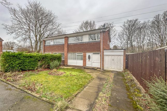 Thumbnail Semi-detached house for sale in Torver Close, Wideopen, Newcastle Upon Tyne