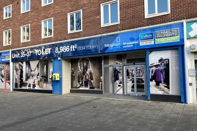 Thumbnail Retail premises to let in Town Centre, 35-37, Queensway, Billingham