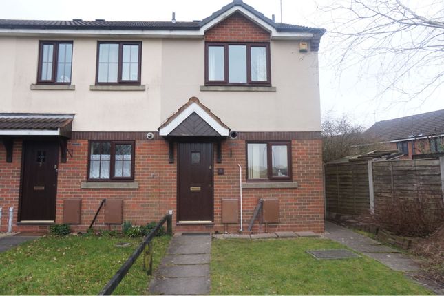 Thumbnail End terrace house to rent in Sidon Hill Way, Cannock