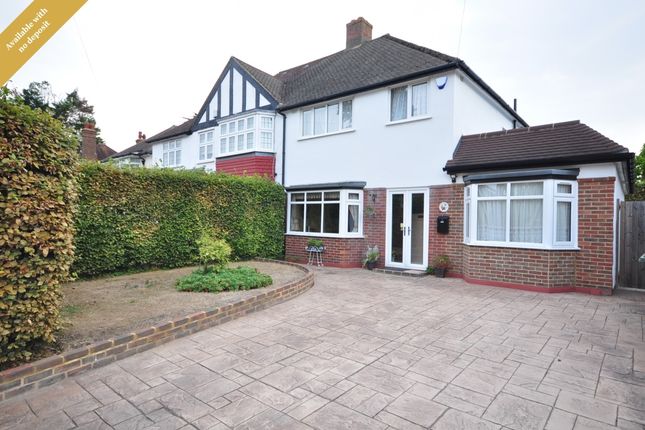 Thumbnail Semi-detached house to rent in Woodbury Drive, Sutton