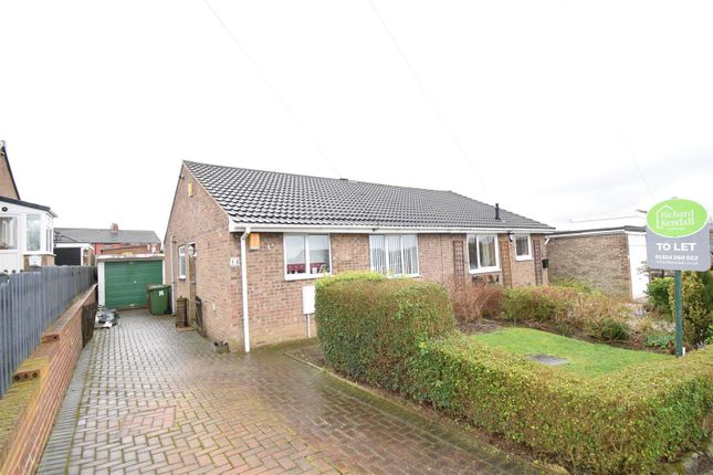 Semi-detached bungalow to rent in St Georges Court, Havercroft