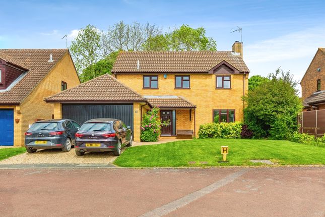 Thumbnail Detached house for sale in Wood Avens Close, West Hunsbury, Northampton