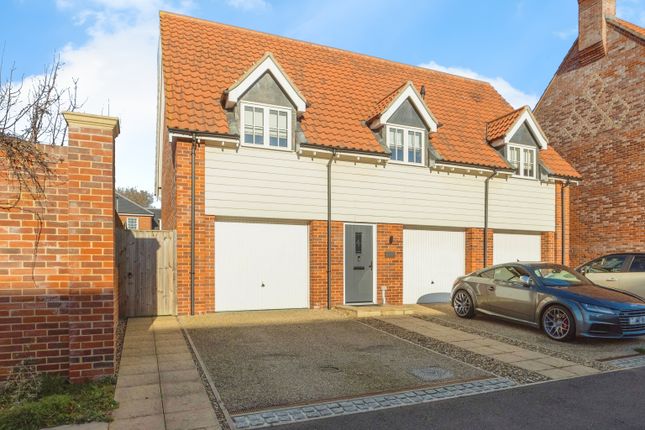 Thumbnail Detached house for sale in Heron Rise, Wymondham, Norwich, Norfolk