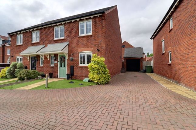 Thumbnail Semi-detached house for sale in Archford Gardens, St. Mary's Gate, Stafford
