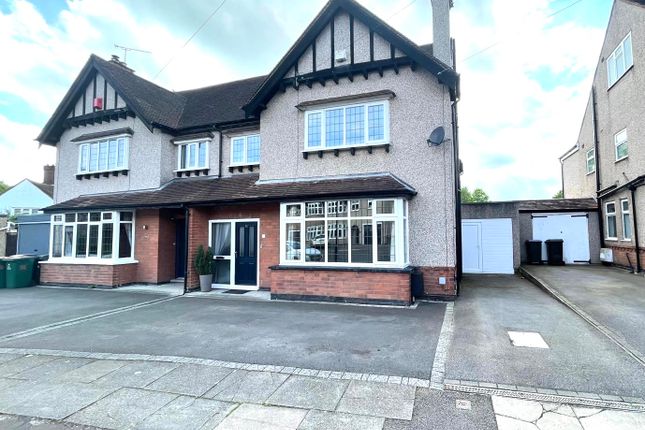 Thumbnail Semi-detached house for sale in Stoneleigh Avenue, Earlsdon, Coventry