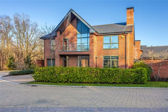 Detached house for sale in Churchill Drive, Longcross, Chertsey, Surrey
