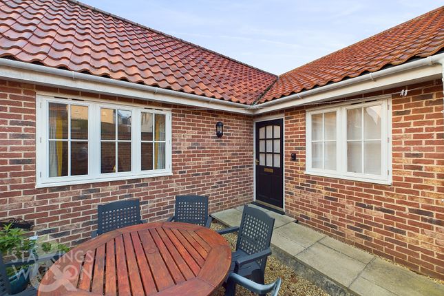 Terraced bungalow for sale in Chandlers Hill, Wymondham