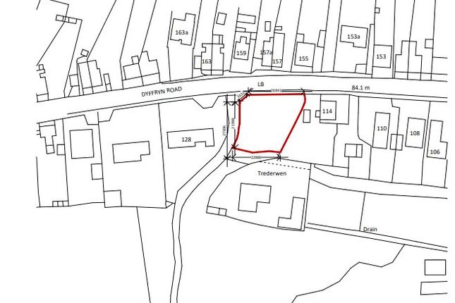 Land for sale in Dyffryn Road, Ammanford, Carmarthenshire
