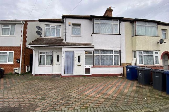 Thumbnail Semi-detached house to rent in Scotts Road, Southall, Middlesex