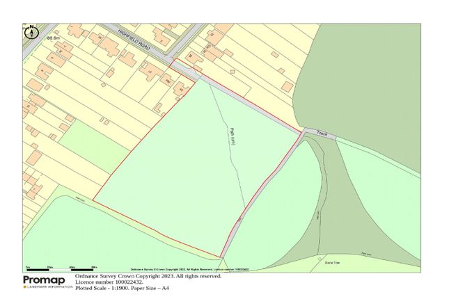 Thumbnail Land for sale in Highfield Road, Sandridge, St.Albans