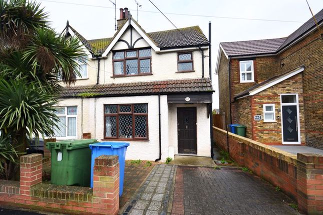 Thumbnail Semi-detached house for sale in Minster Road, Minster On Sea, Sheerness