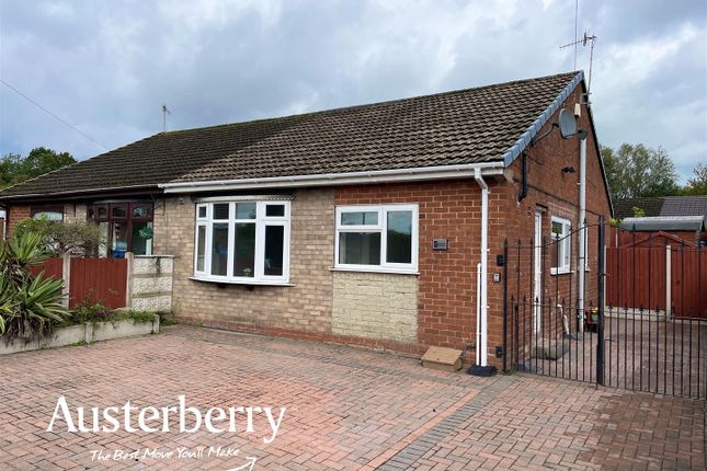 Thumbnail Semi-detached bungalow for sale in Byatts Grove, Longton, Stoke-On-Trent