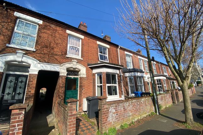 Thumbnail Terraced house to rent in Doris Road, Norwich