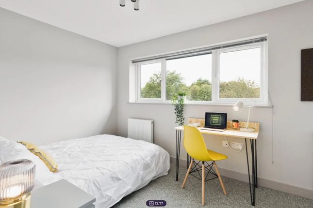 A Bright And Clean Double Bedroom Featuring A Stud...