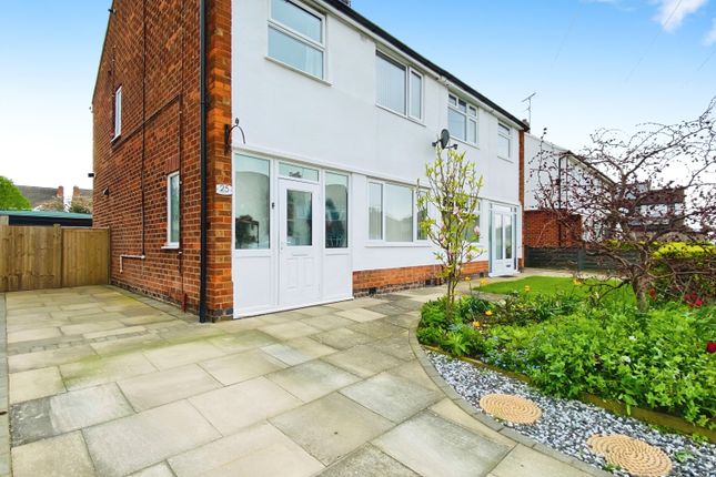 Semi-detached house for sale in Wardens Walk, Leicester Forest East