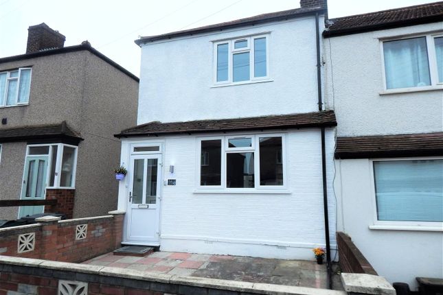 Thumbnail End terrace house to rent in Finchley Close, Dartford, Kent