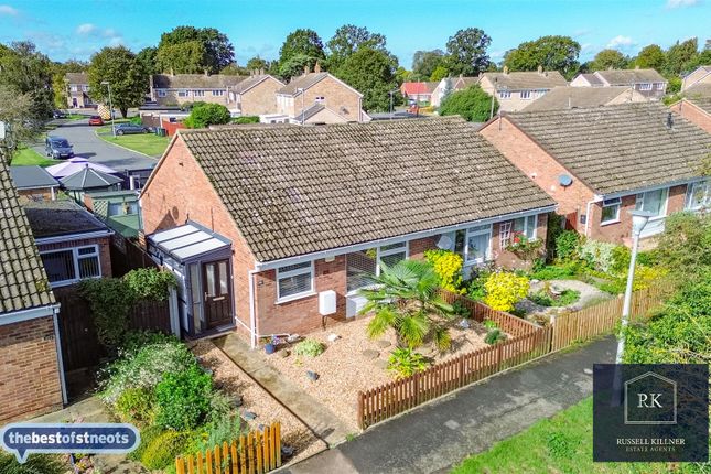 Thumbnail Semi-detached bungalow for sale in Beeson Close, Little Paxton, St. Neots