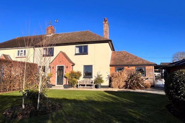 Thumbnail Semi-detached house for sale in Elmswell Road, Great Ashfield, Bury St. Edmunds