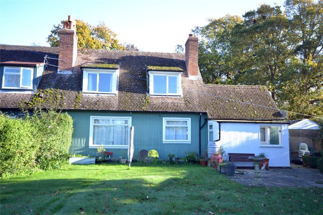 Thumbnail Semi-detached house for sale in Warborne Lane, Portmore, Lymington, Hampshire