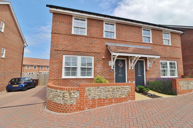 Thumbnail Semi-detached house for sale in Plant Farm Crescent, Waterlooville