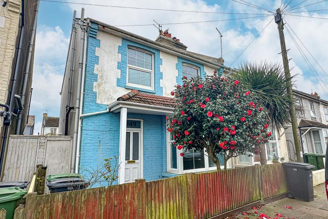Thumbnail Semi-detached house for sale in Bulverhythe Road, St. Leonards-On-Sea