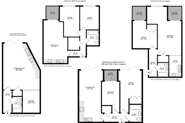 Flat to rent in Palace Apartments, 49-53 The Parade, Watford, Hertfordshire