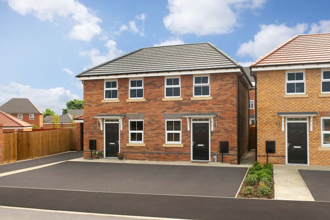 Thumbnail Semi-detached house for sale in "The Wilford" at Musselburgh Way, Bourne