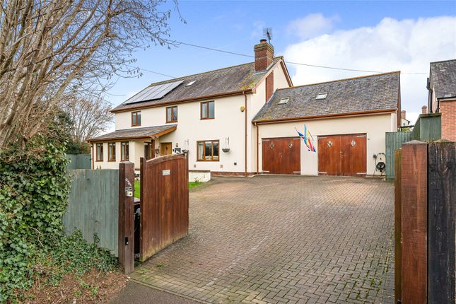 Thumbnail Detached house for sale in Station Road, Yeoford, Crediton, Devon