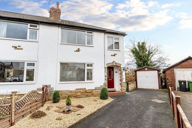 Thumbnail Semi-detached house for sale in Victoria Close, Horsforth, Leeds, West Yorkshire