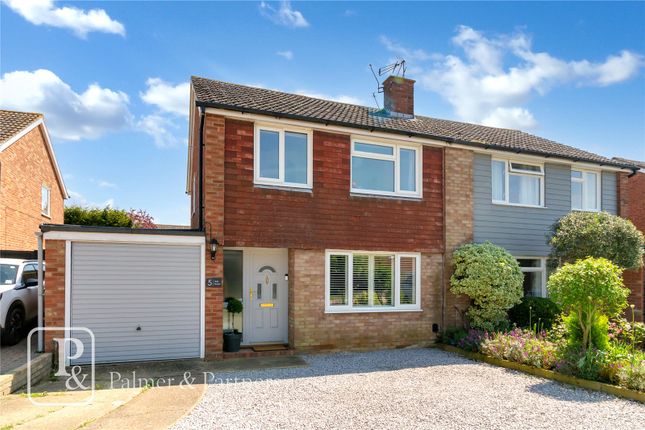 Semi-detached house for sale in Hall Road, Fordham, Colchester, Essex