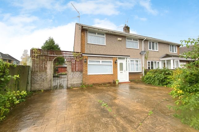 Semi-detached house for sale in Brookfield Close, Newport
