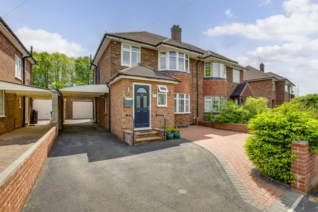 Semi-detached house for sale in Carver Hill Road, High Wycombe