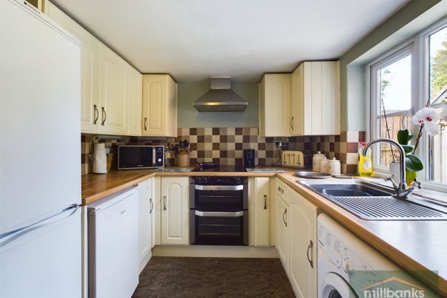 Semi-detached house for sale in The Street, Rockland All Saints, Attleborough, Norfolk