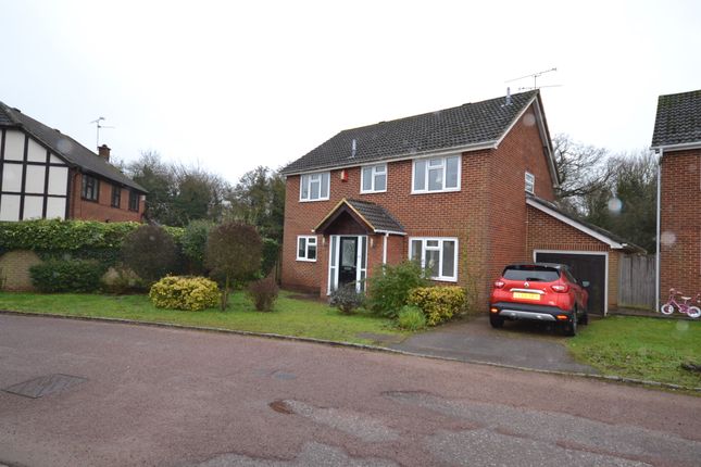 Thumbnail Detached house to rent in Cutbush Close, Lower Earley, Reading